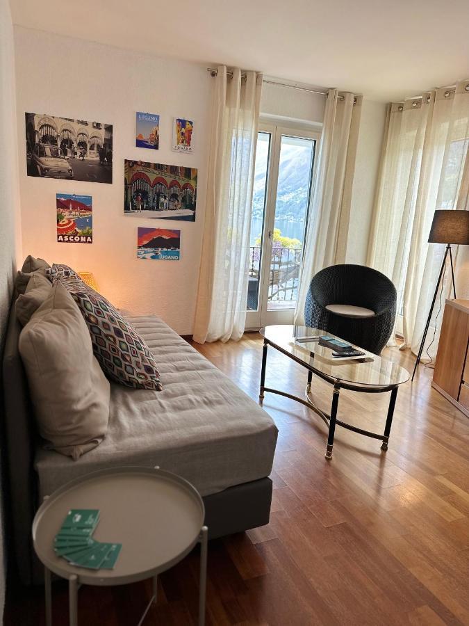Appartamento Ascona Vista Lago Exterior foto